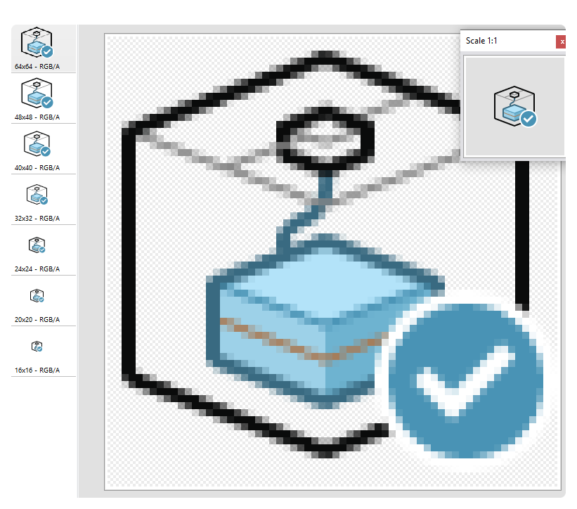 3DXpert icon format