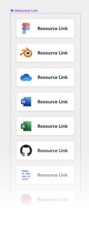 Resource Link component